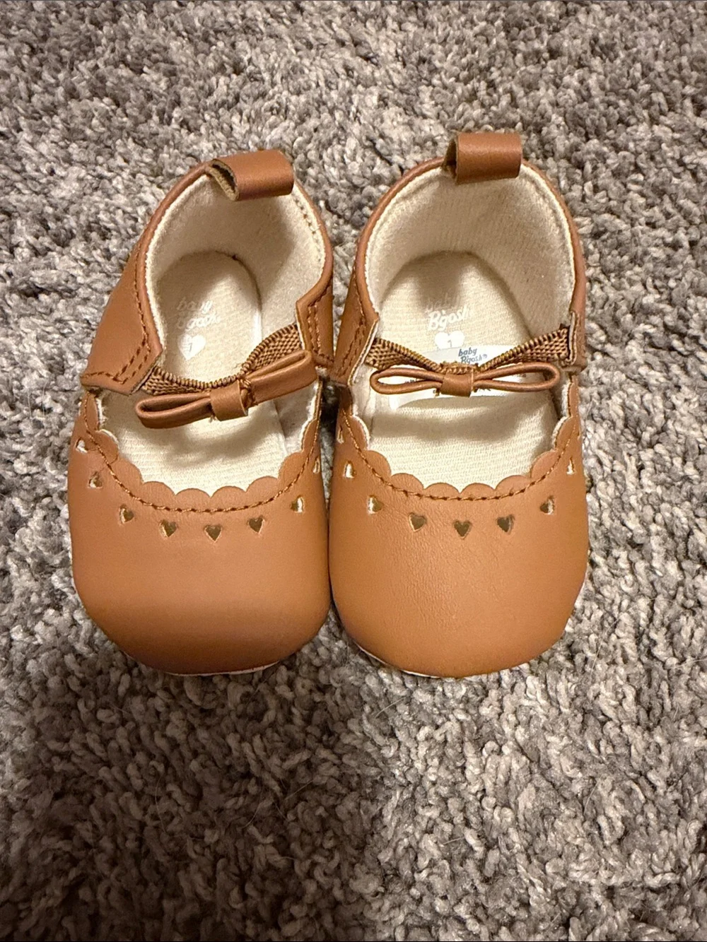 Toddler Mary Jane Shoes in Tan